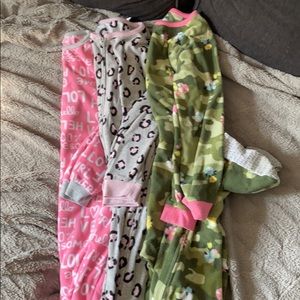Girls Footie PJs